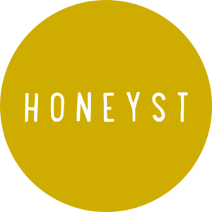 Logo rond Honeyst Boutique Honeyst