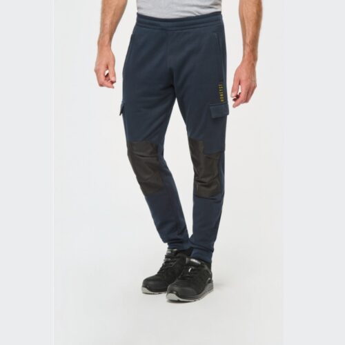 Pantalon cargo molleton navy boutique honeyst